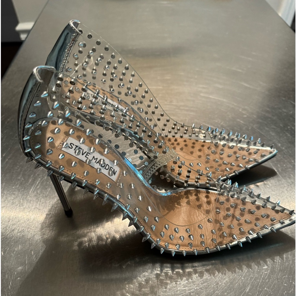 Steve Madden Testy Spiked Heels - Picture 5 of 6